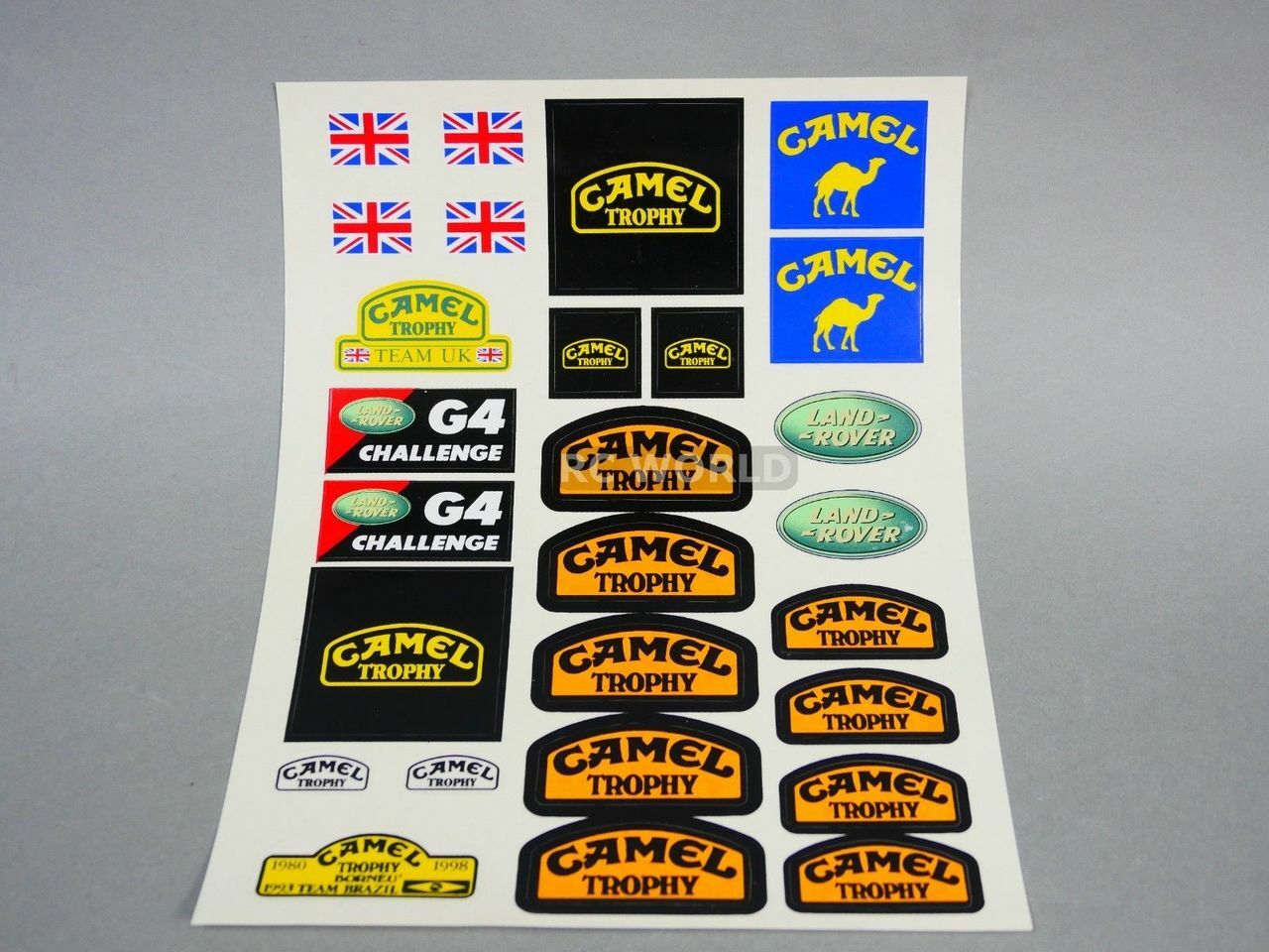Detail Camel Trophy Stickers Nomer 11