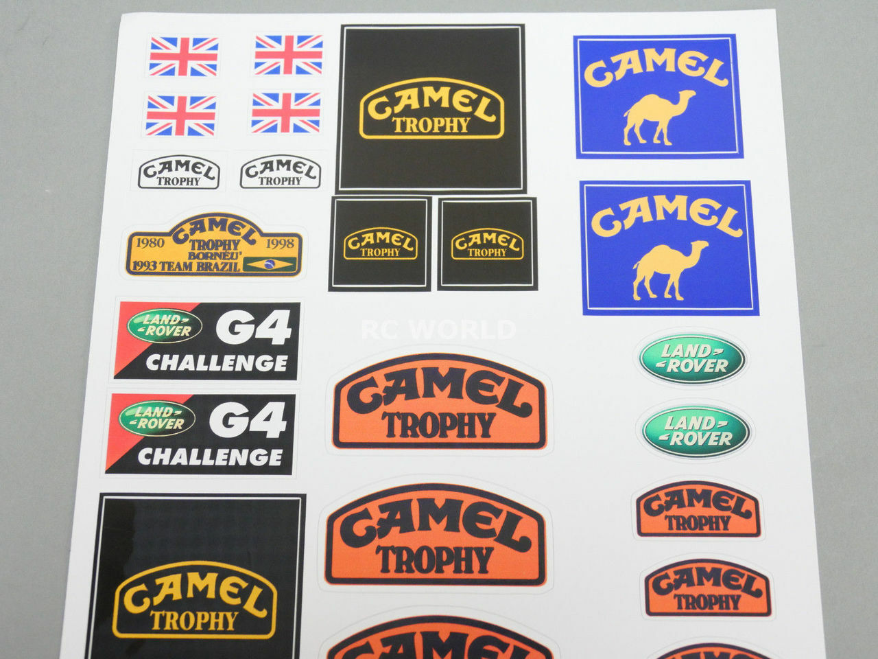 Detail Camel Trophy Stickers Nomer 14