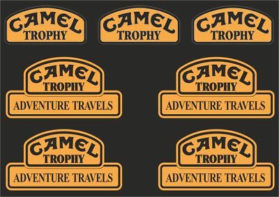 Detail Camel Trophy Stickers Nomer 2
