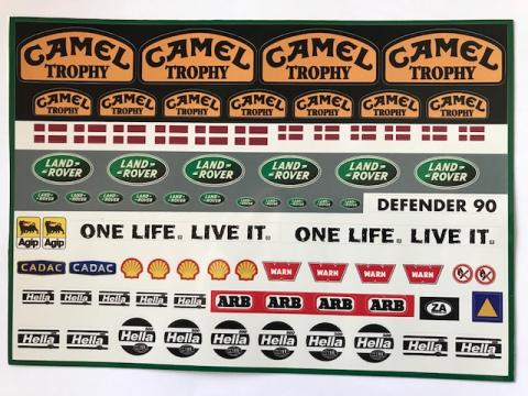 Detail Camel Trophy Stickers Nomer 21