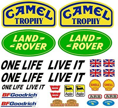 Detail Camel Trophy Stickers Nomer 50