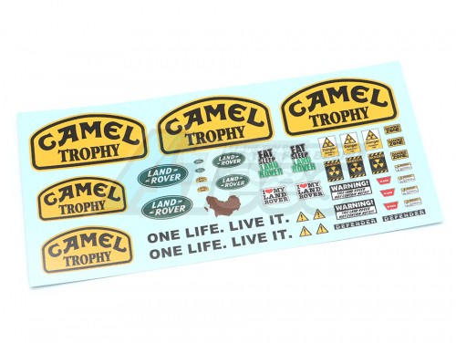 Detail Camel Trophy Stickers Nomer 51
