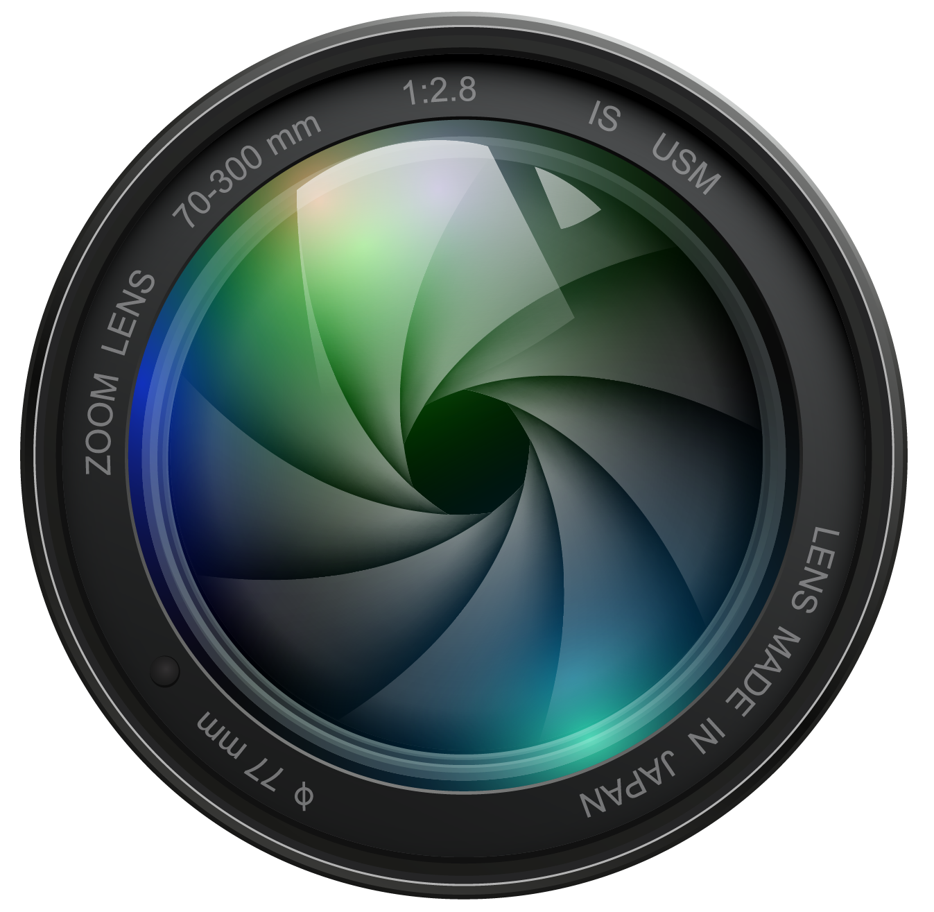 Detail Camera Lens Transparent Background Nomer 2