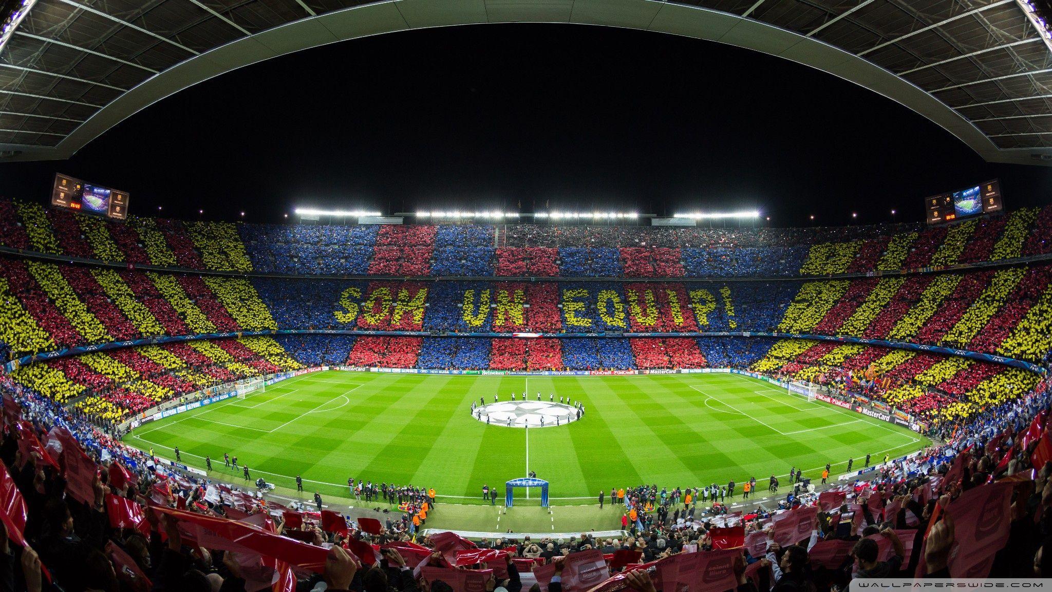 Detail Camp Nou Stadium Wallpaper Nomer 2