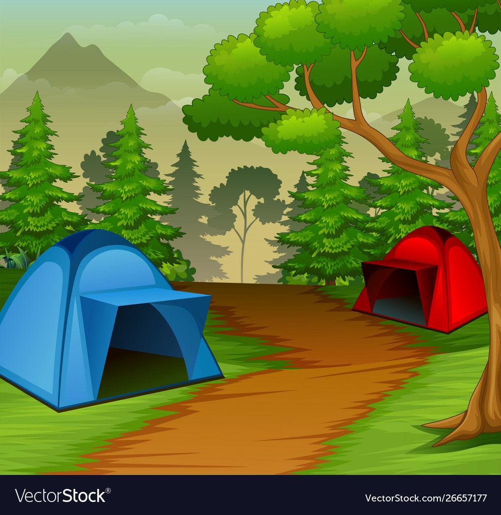 Detail Camping Background Nomer 16