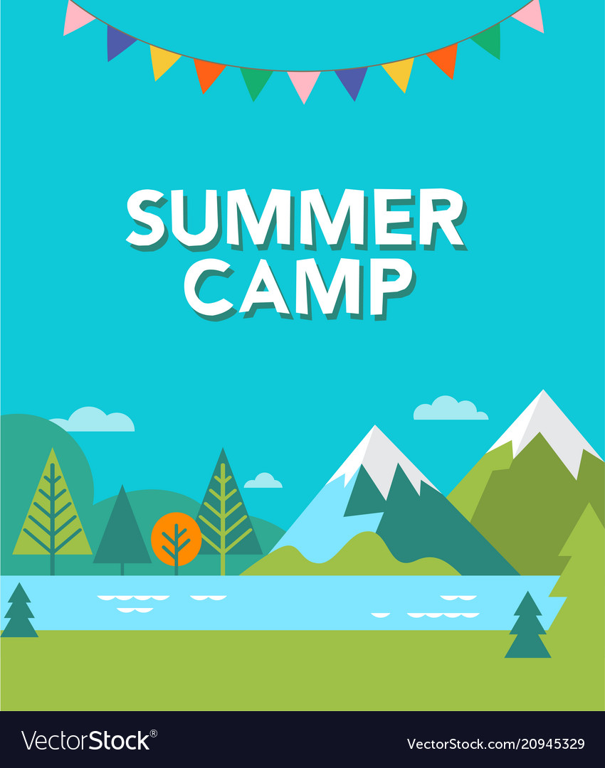 Detail Camping Background Vector Nomer 34