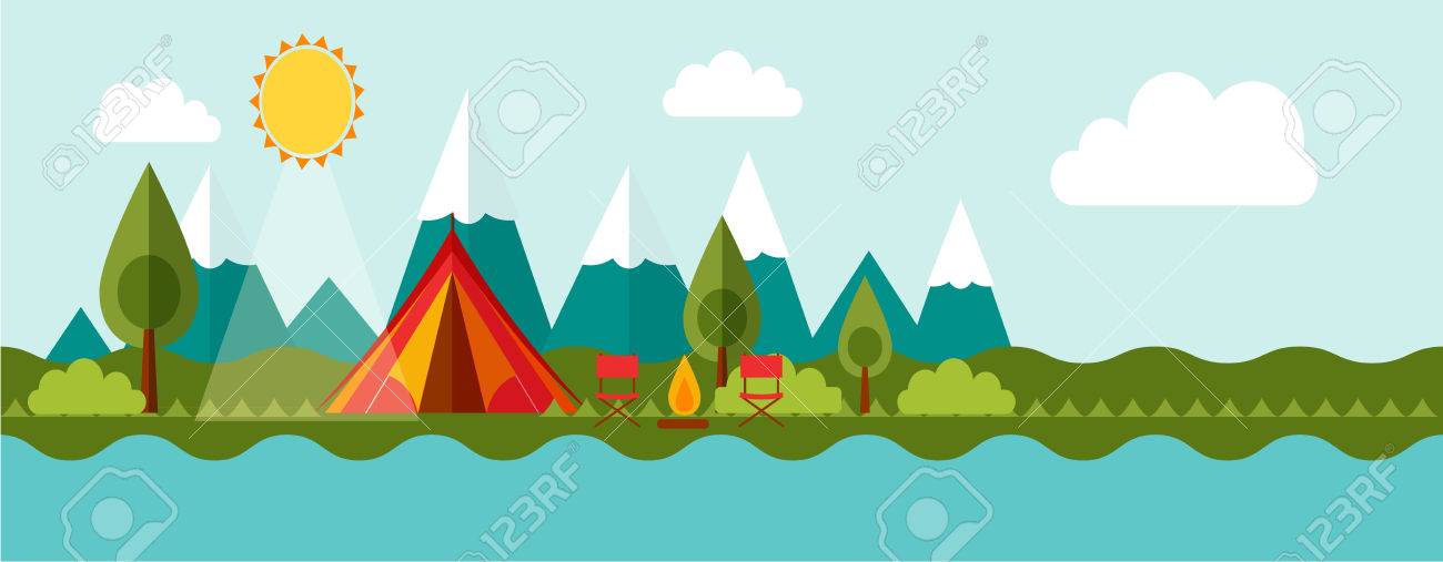 Detail Camping Banner Nomer 6