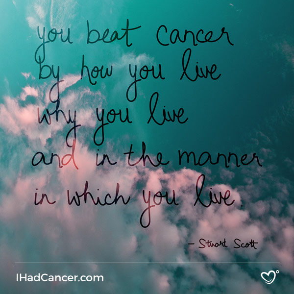Detail Cancer Motivational Quotes Nomer 19