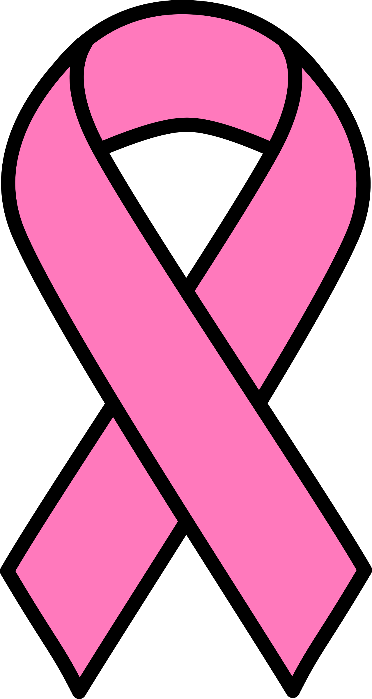 Detail Cancer Ribbon Clipart Free Nomer 6