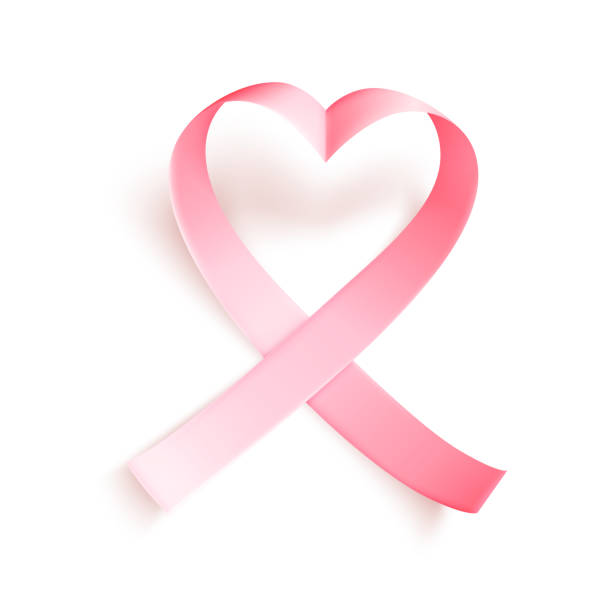 Cancer Ribbon Heart Clipart - KibrisPDR