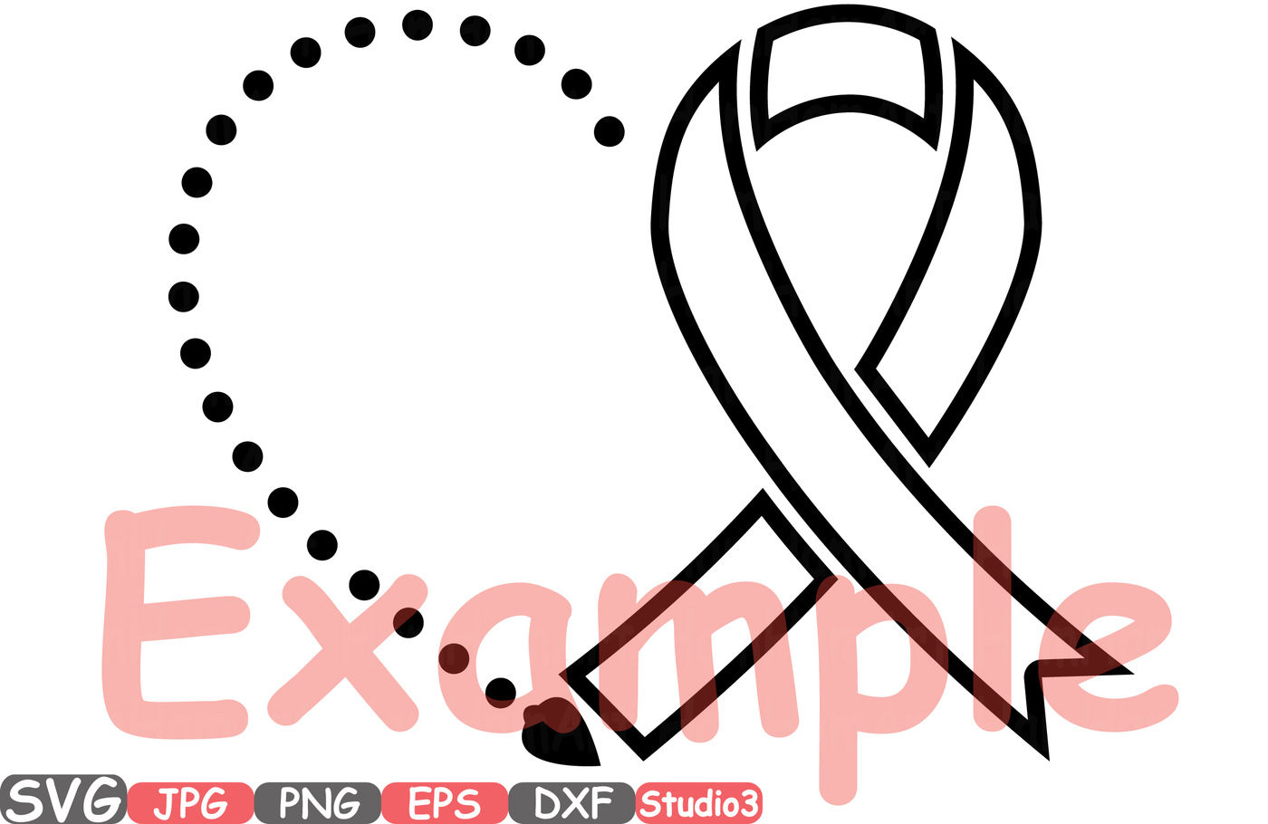 Detail Cancer Ribbon Heart Clipart Nomer 24