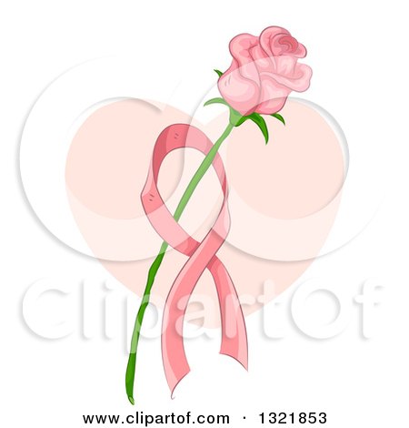 Detail Cancer Ribbon Heart Clipart Nomer 36