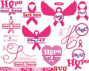 Detail Cancer Ribbon With Wings Clipart Nomer 30