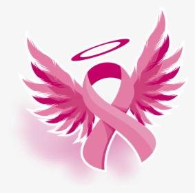 Detail Cancer Ribbon With Wings Clipart Nomer 45