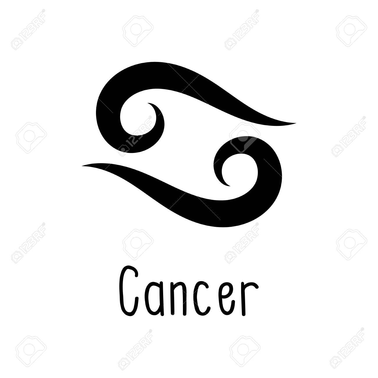 Detail Cancer Zodiac Symbols Pictures Nomer 24