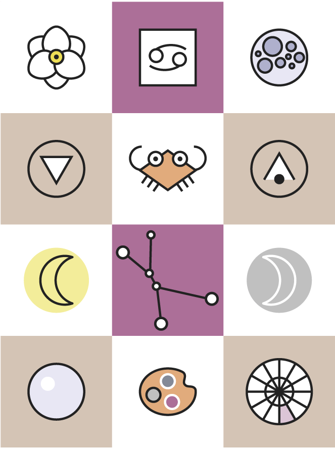 Detail Cancer Zodiac Symbols Pictures Nomer 41