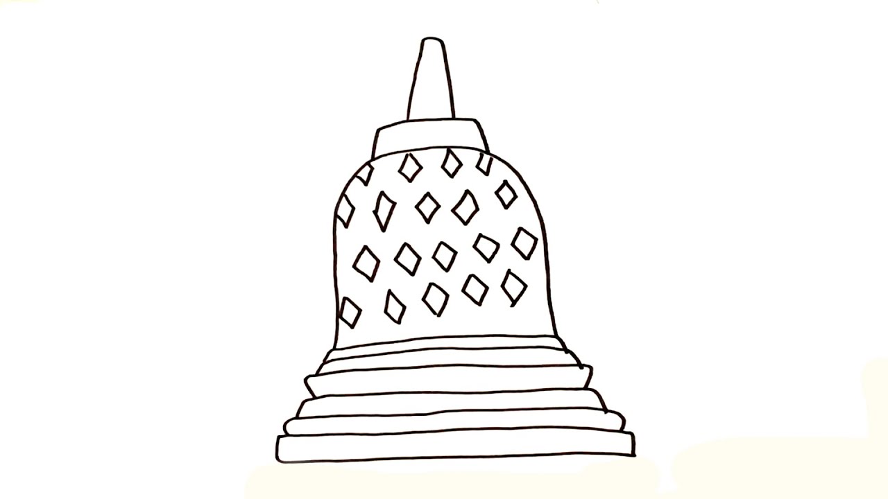 Detail Candi Borobudur Kartun Nomer 30