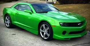 Detail Candy Apple Green Camaro Nomer 2