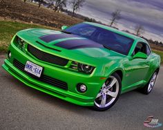 Detail Candy Apple Green Camaro Nomer 15