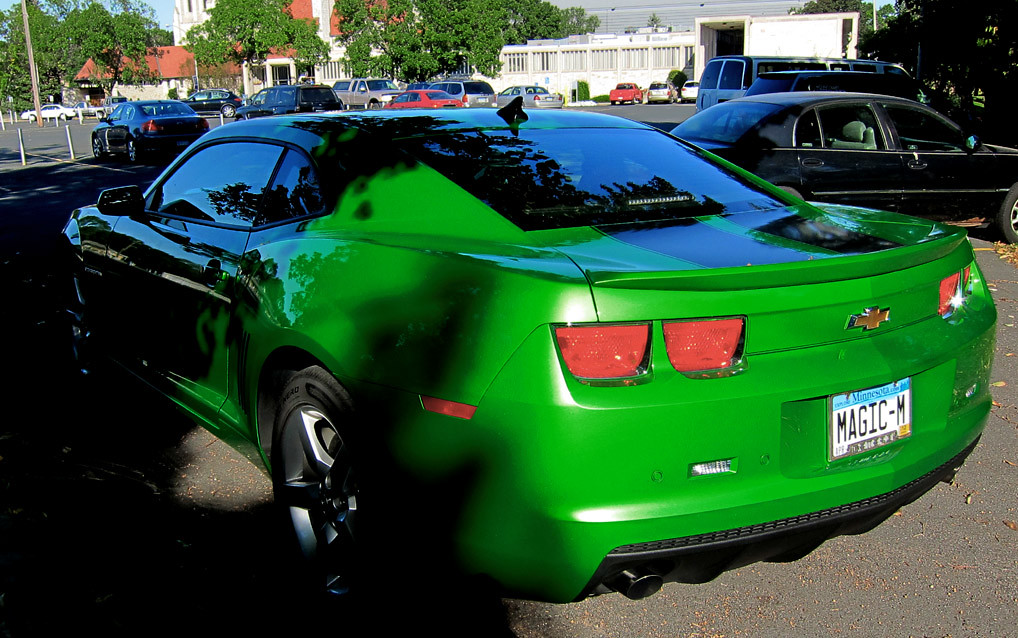 Detail Candy Apple Green Camaro Nomer 24