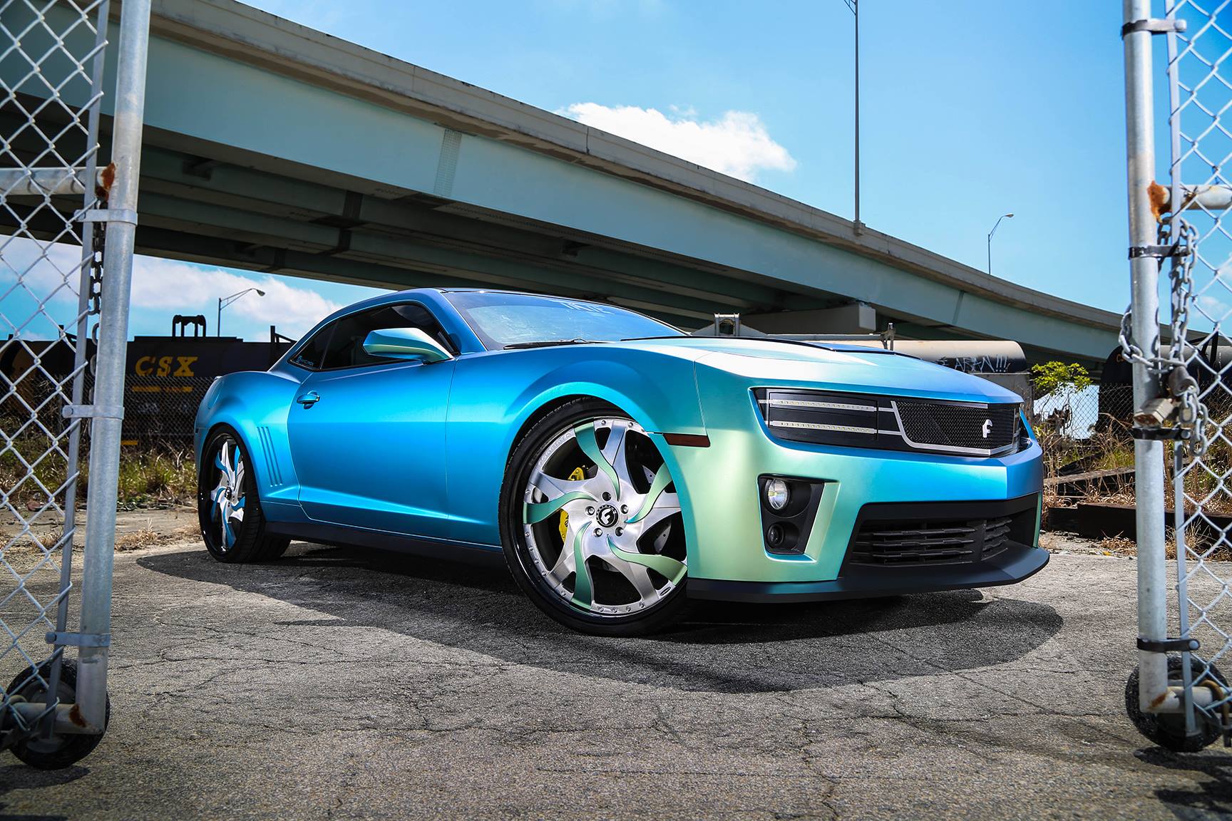 Detail Candy Apple Green Camaro Nomer 26