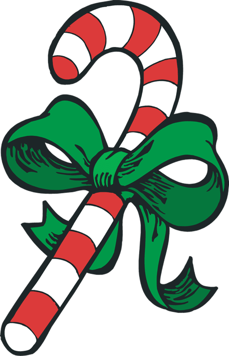 Detail Candy Cane Clipart Nomer 23