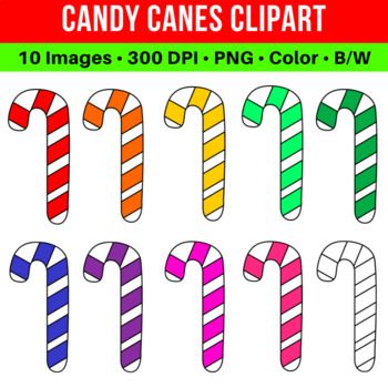 Detail Candy Cane Clipart Nomer 27