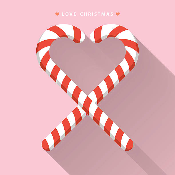 Detail Candy Cane Heart Clipart Nomer 16