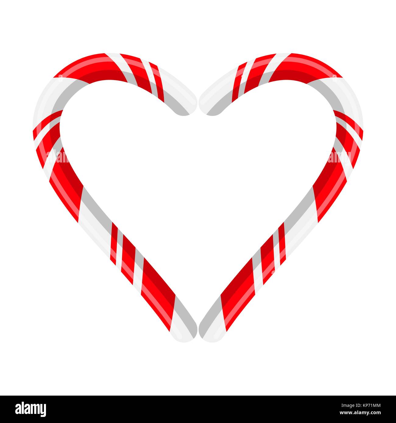 Detail Candy Cane Heart Clipart Nomer 4