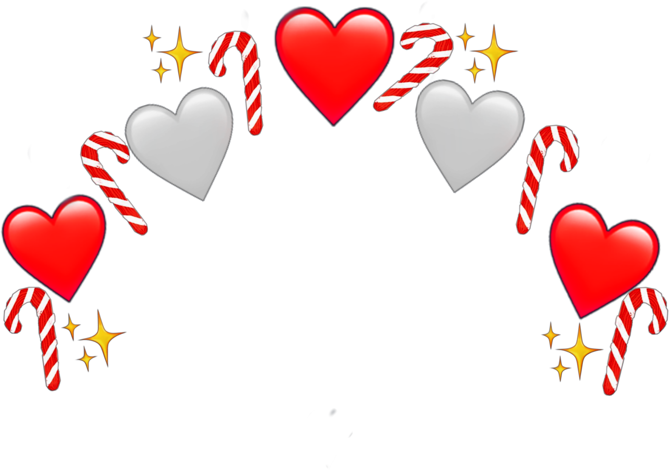 Detail Candy Cane Heart Clipart Nomer 35