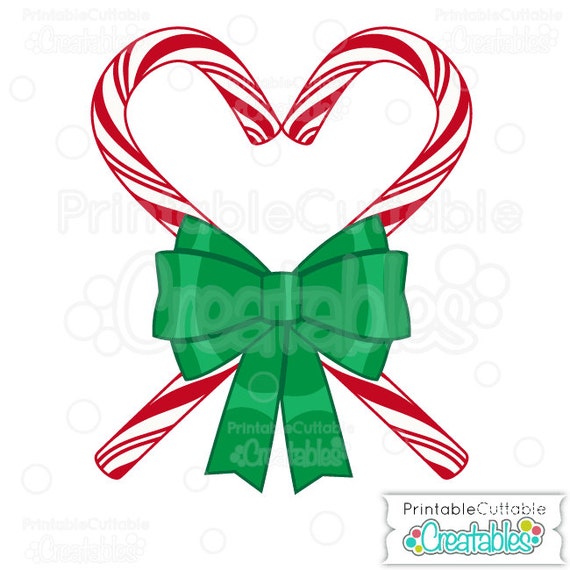 Detail Candy Cane Heart Clipart Nomer 7