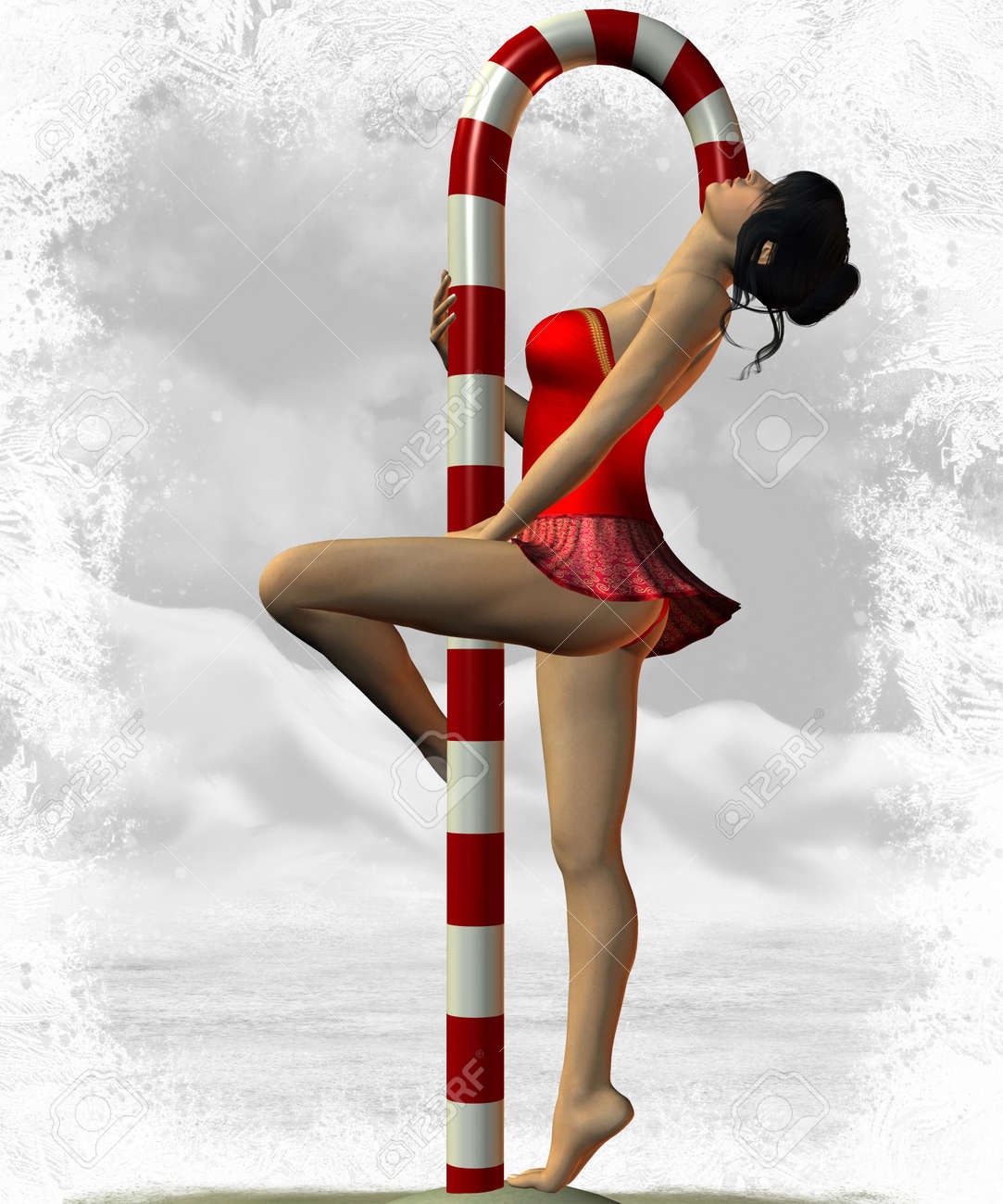 Detail Candy Cane Pole Dance Nomer 18