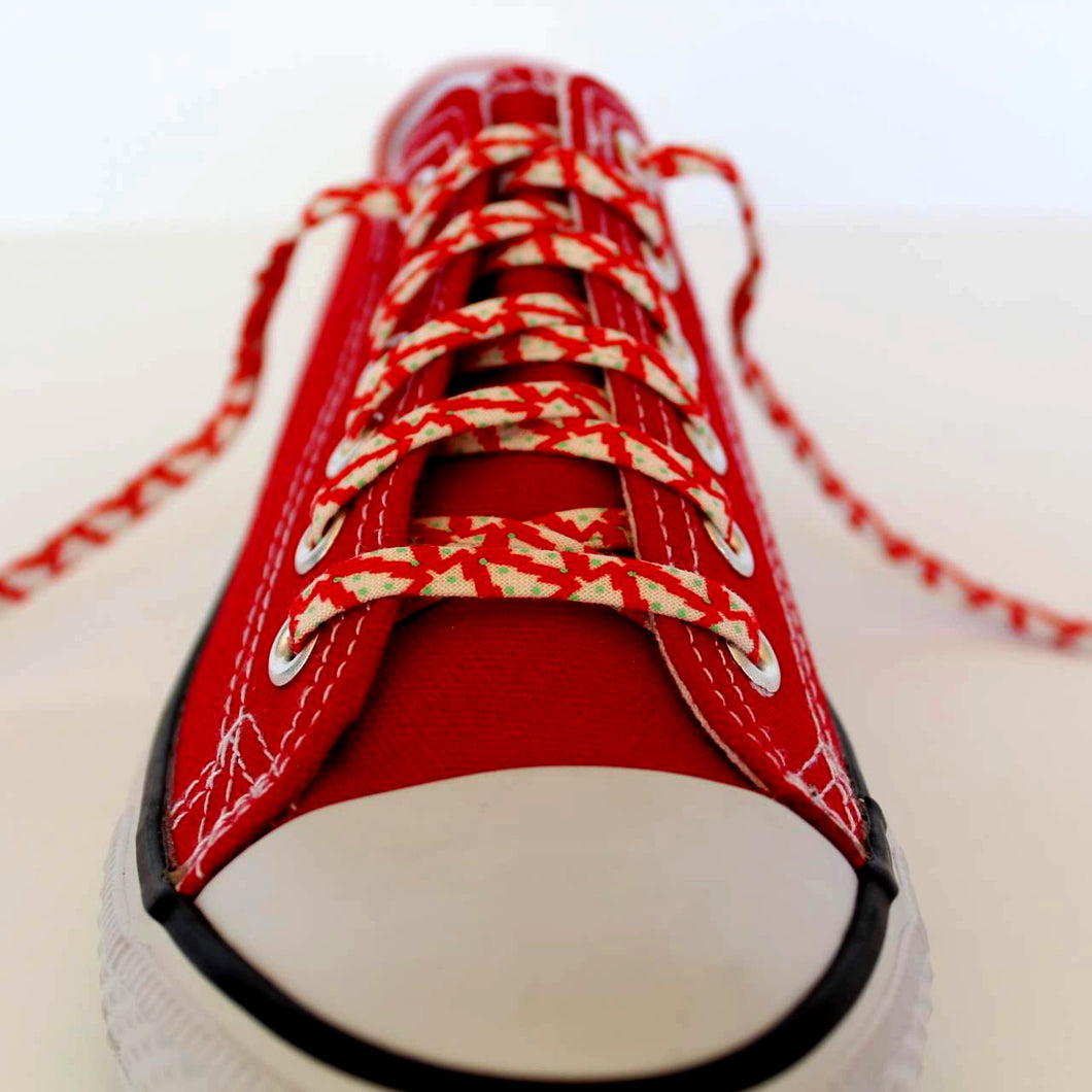 Candy Cane Shoelaces - KibrisPDR