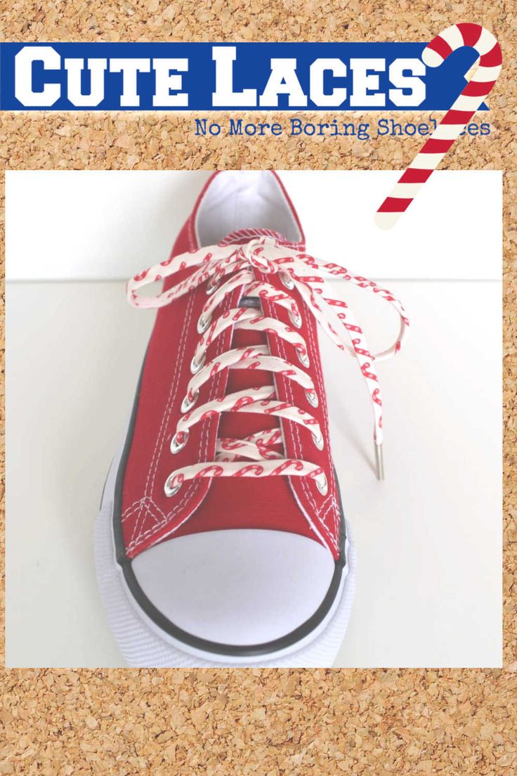 Detail Candy Cane Shoelaces Nomer 15