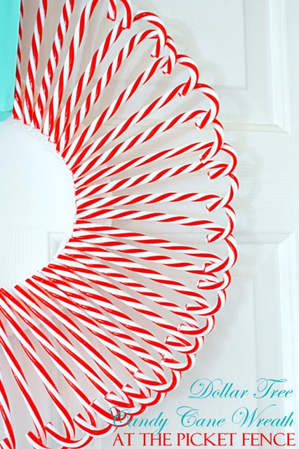 Detail Candy Cane Wreath Form Michaels Nomer 22