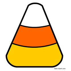 Detail Candy Corn Clip Art Free Nomer 6