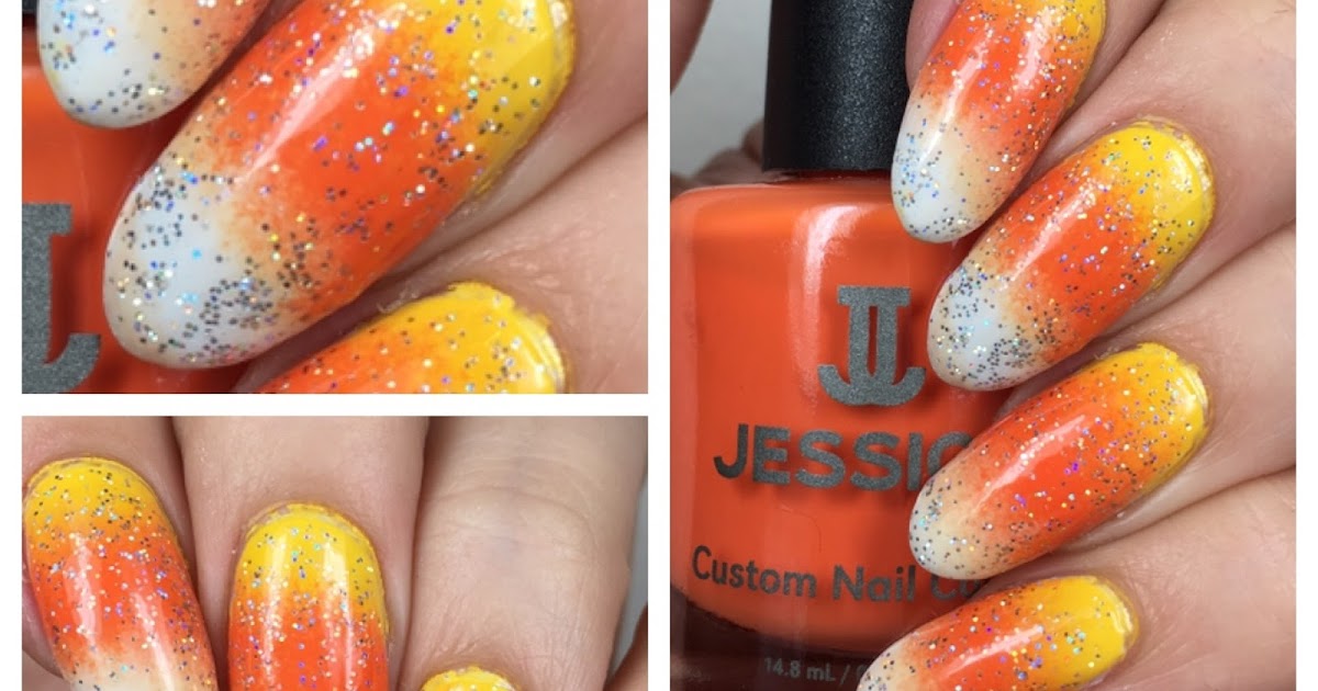 Detail Candy Corn Nails Pinterest Nomer 10