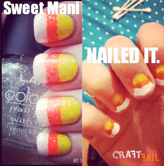 Detail Candy Corn Nails Pinterest Nomer 14