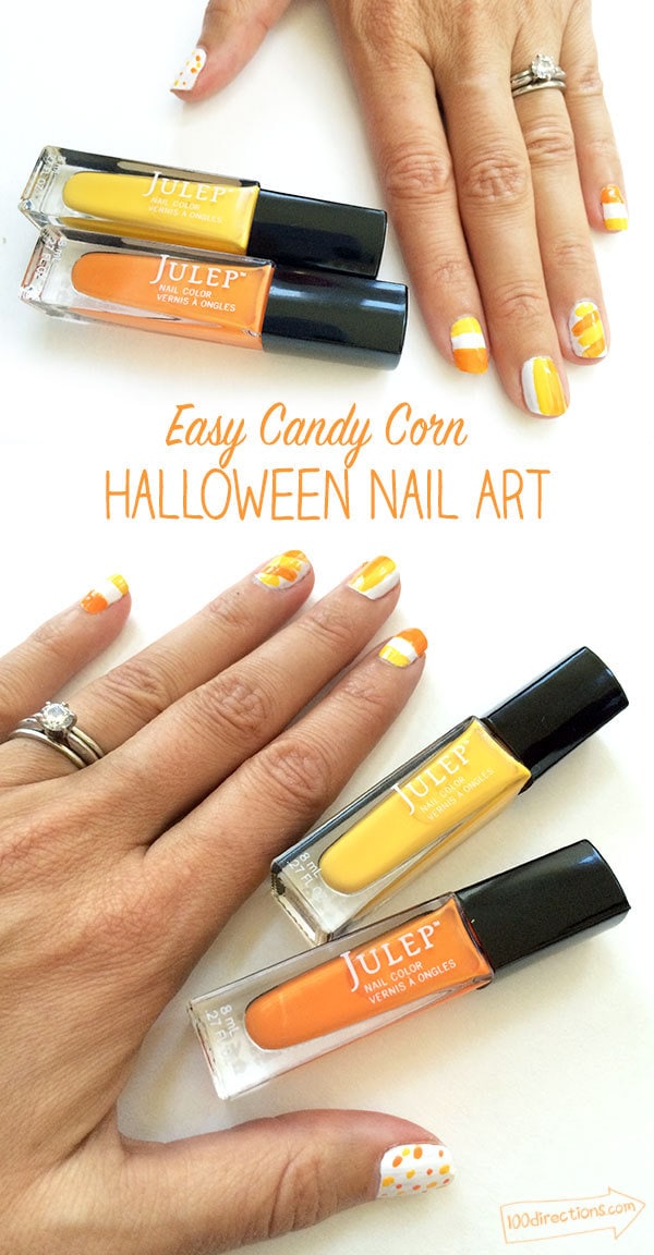 Detail Candy Corn Nails Pinterest Nomer 32