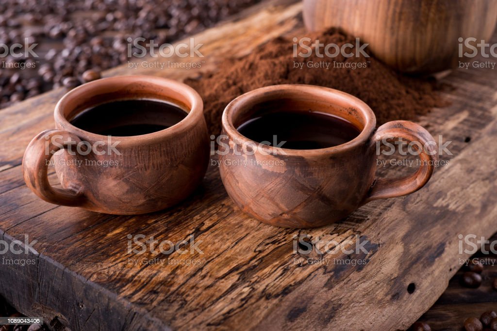 Detail Cangkir Kopi Tanah Liat Nomer 17