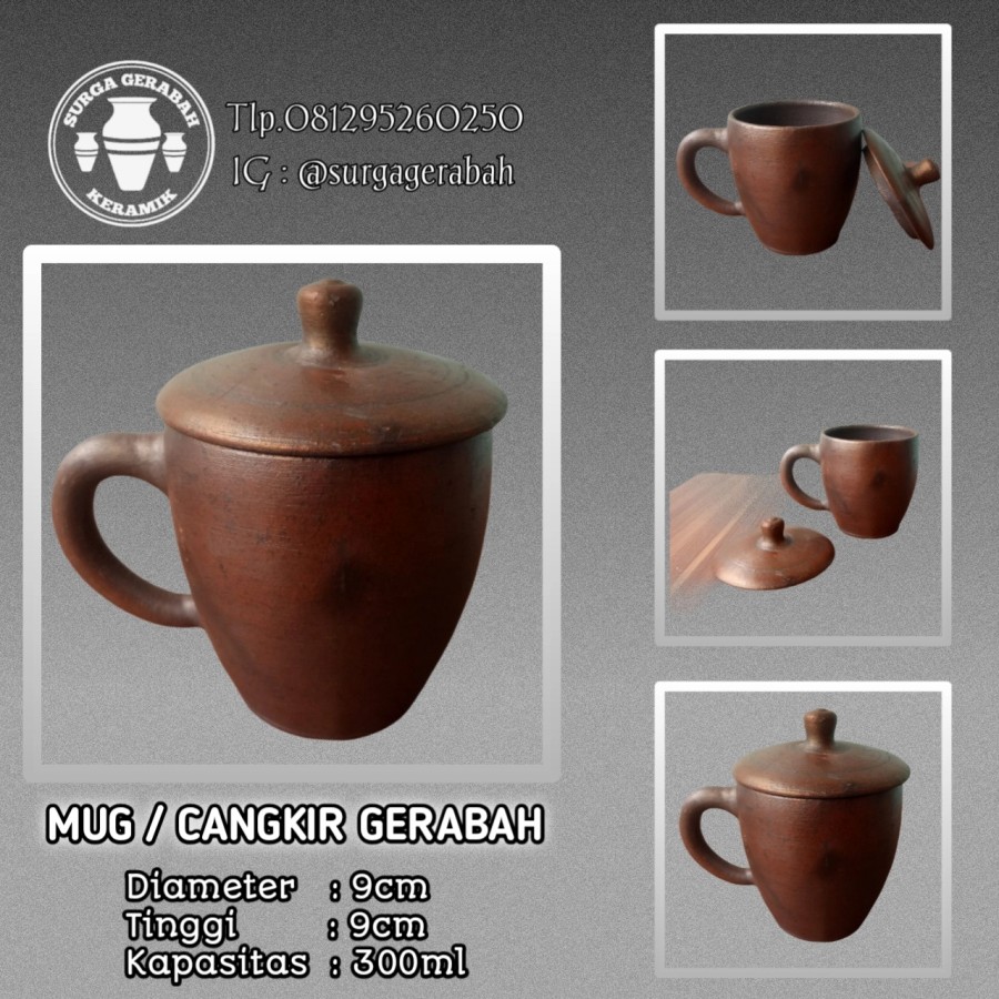 Detail Cangkir Kopi Tanah Liat Nomer 26
