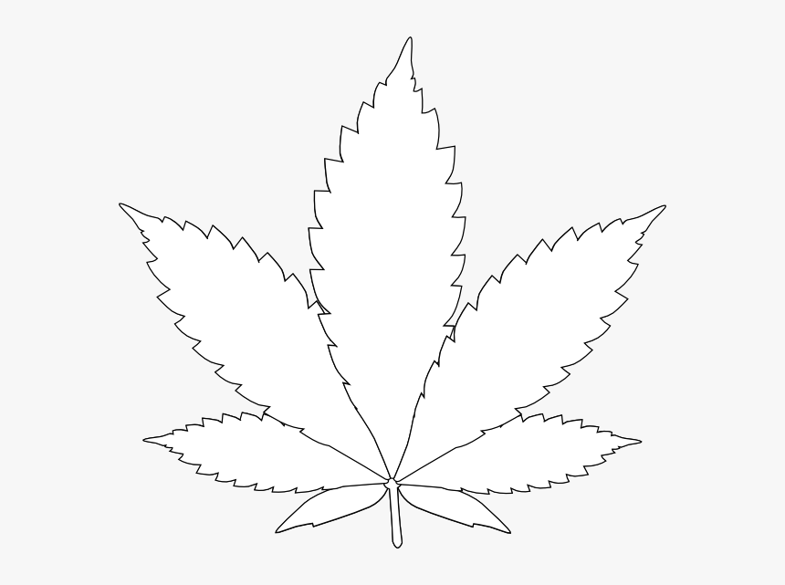 Detail Cannabis Leaf Clipart Nomer 15