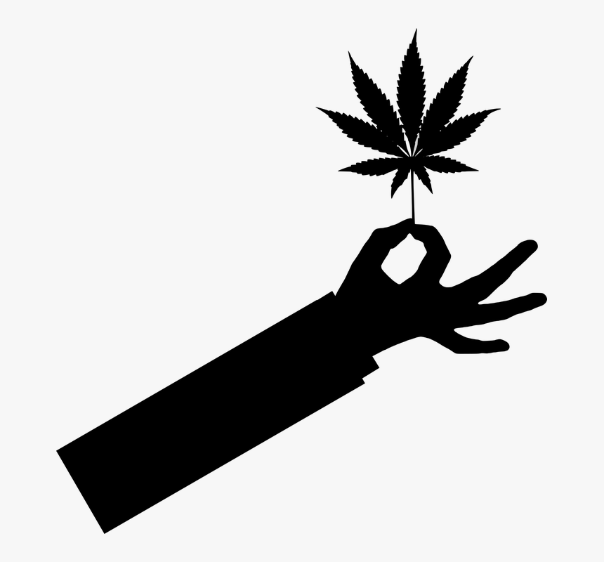 Detail Cannabis Leaf Clipart Nomer 31