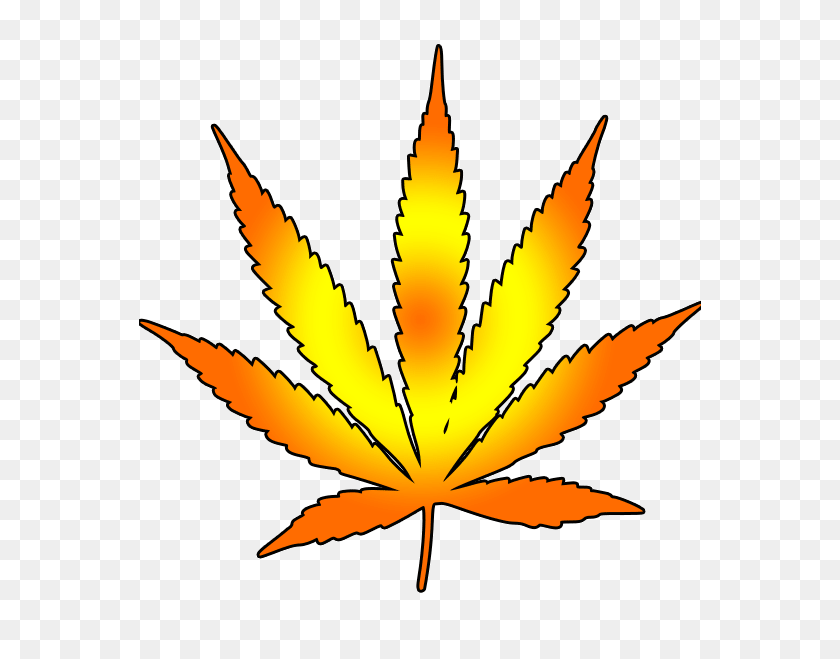 Detail Cannabis Leaf Clipart Nomer 43