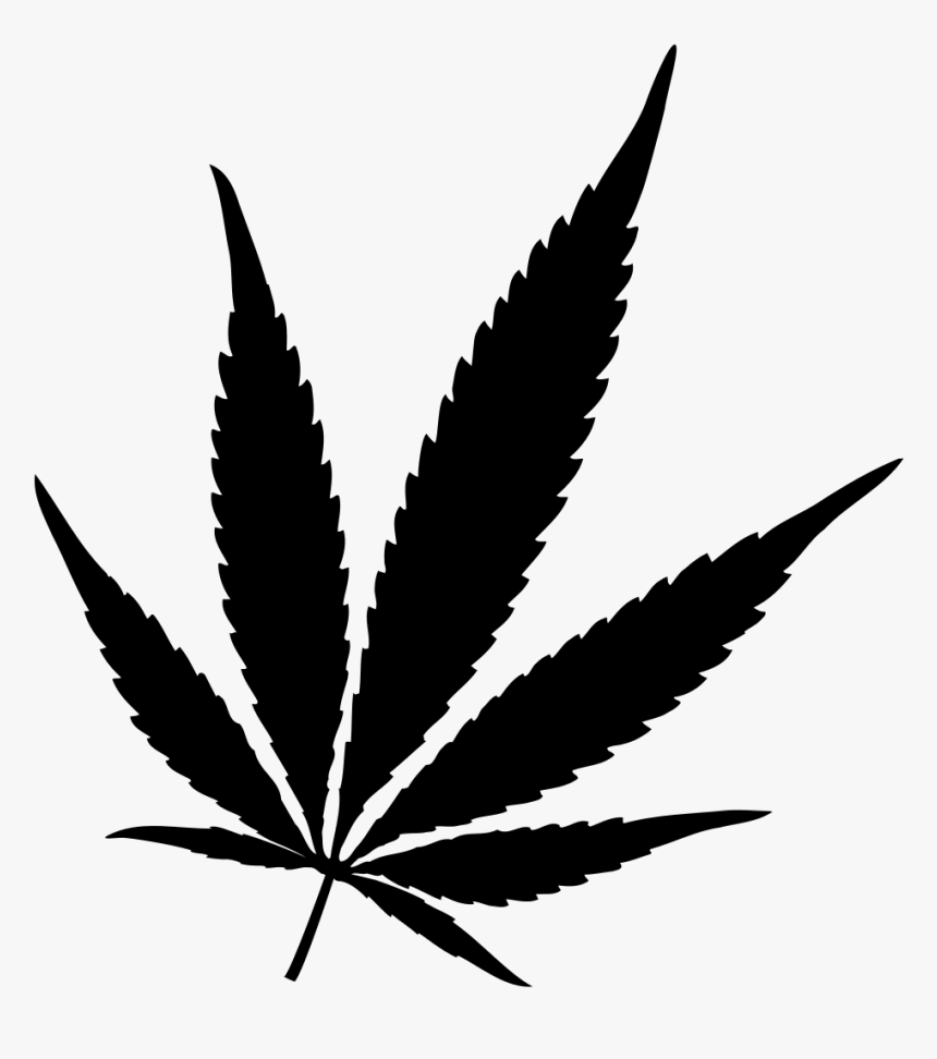 Detail Cannabis Leaf Silhouette Nomer 26