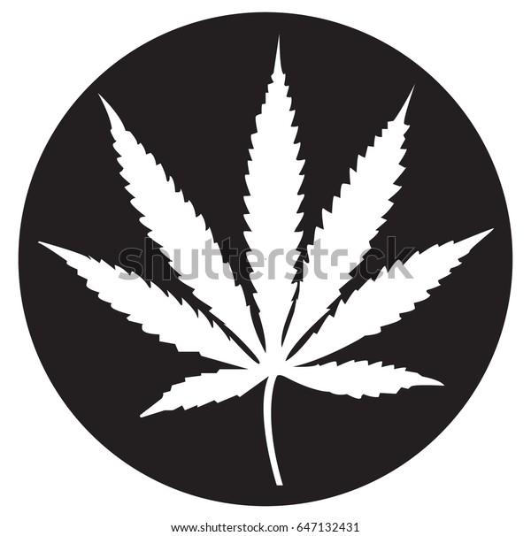 Detail Cannabis Leaf Silhouette Nomer 32