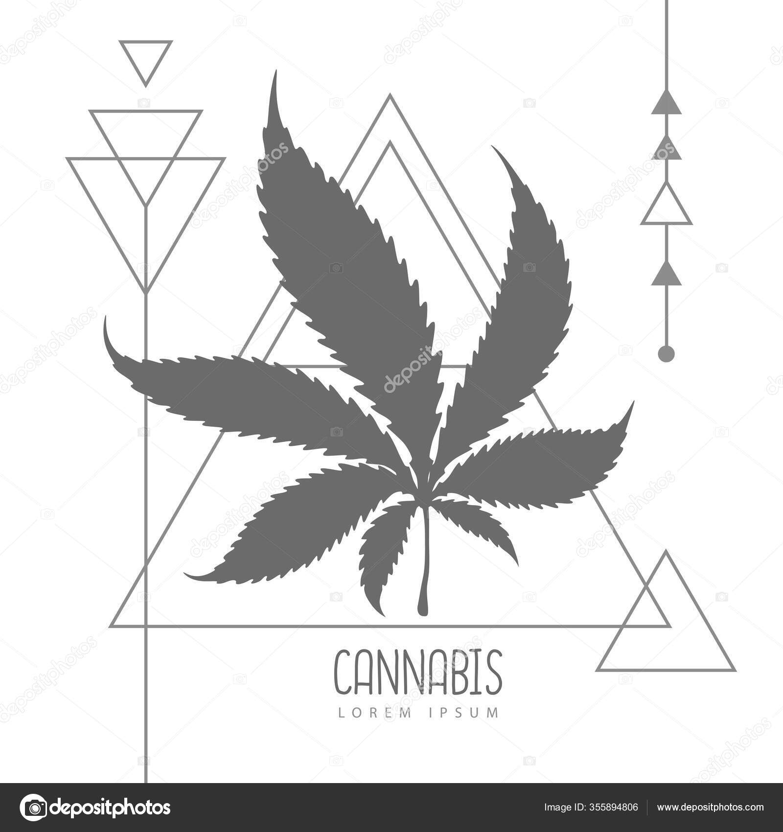 Detail Cannabis Leaf Silhouette Nomer 42