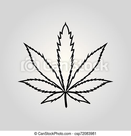 Detail Cannabis Leaf Silhouette Nomer 9