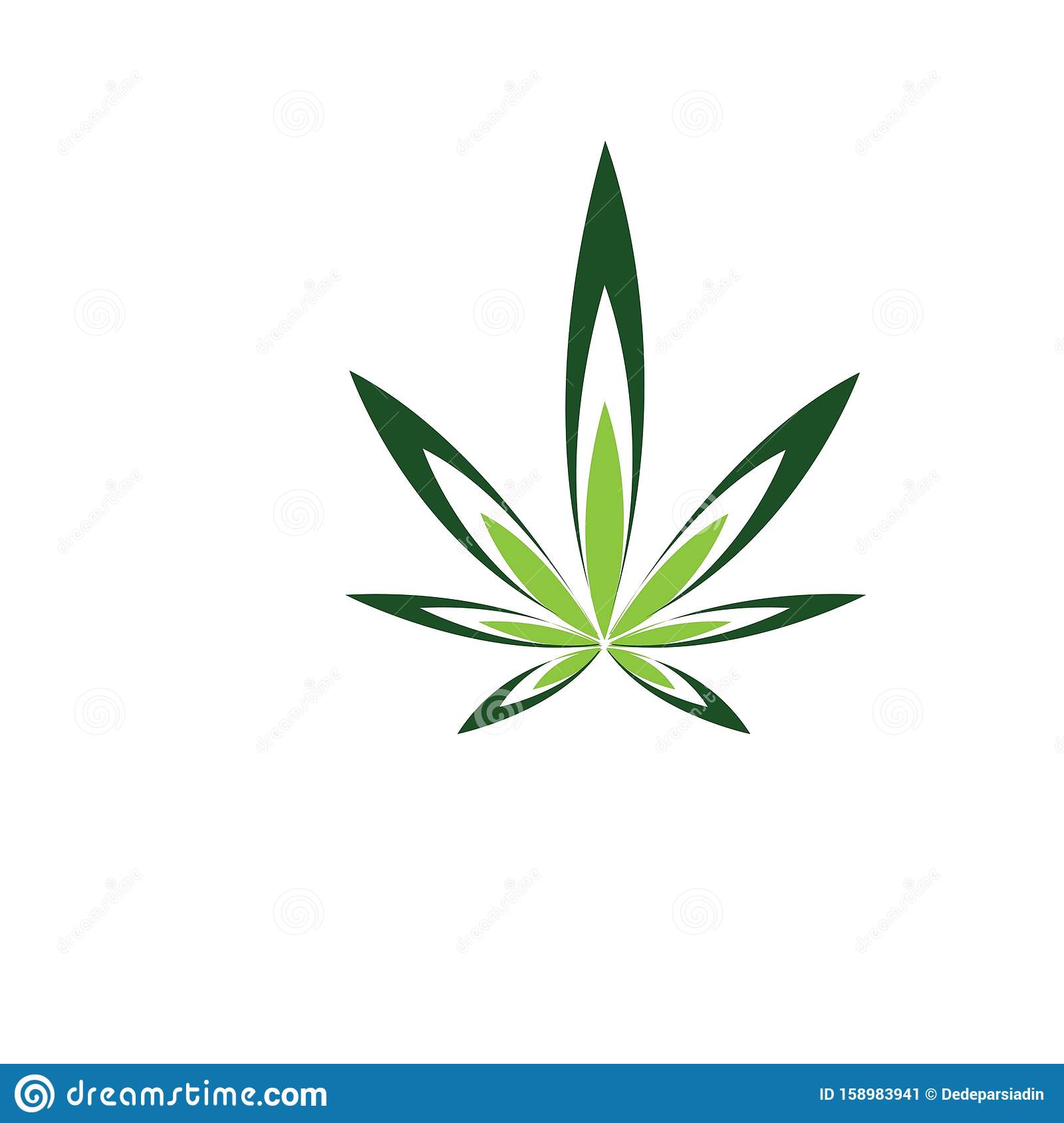 Detail Cannabis Leaf Vector Nomer 27