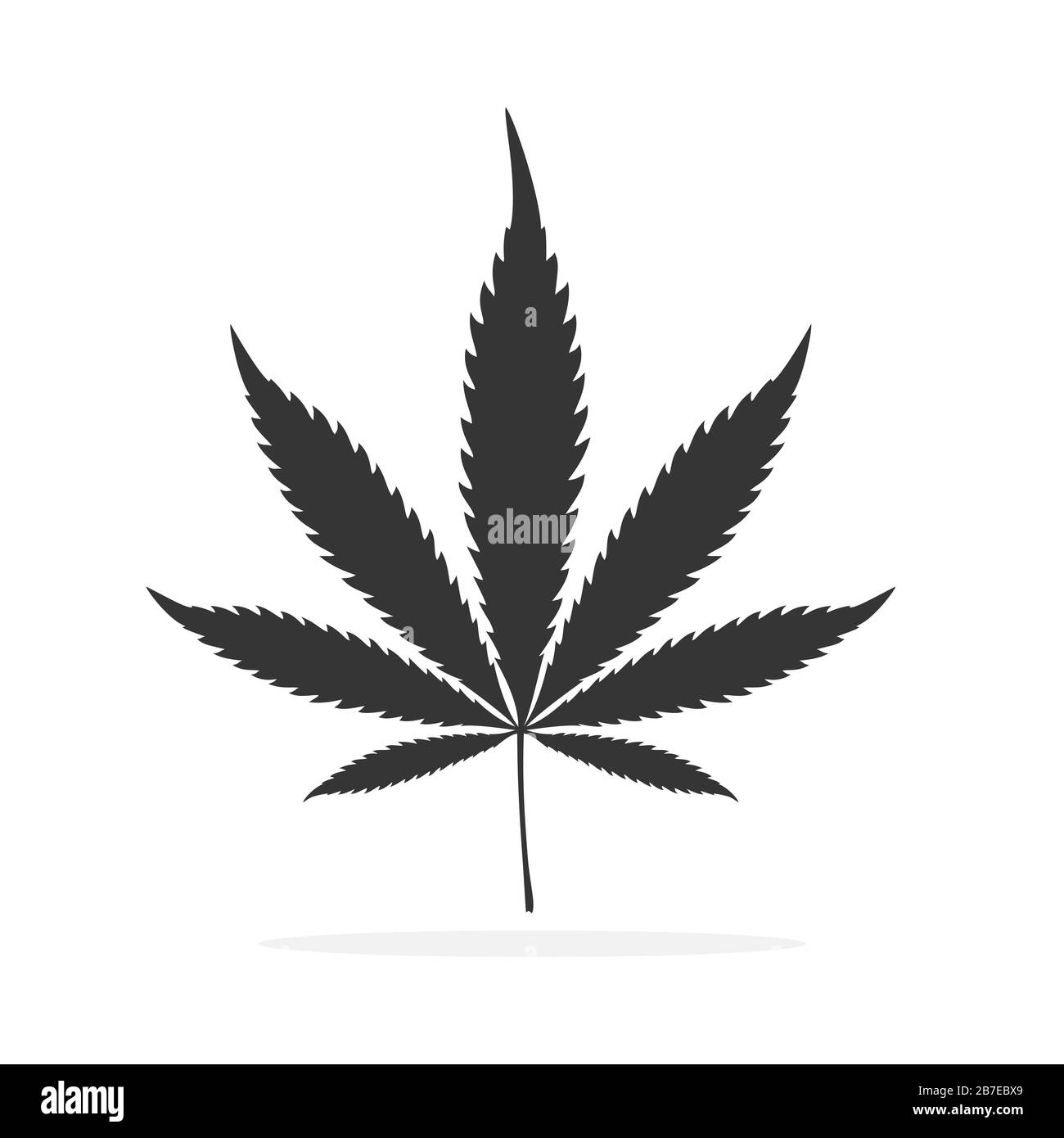 Detail Cannabis Leaf Vector Nomer 35